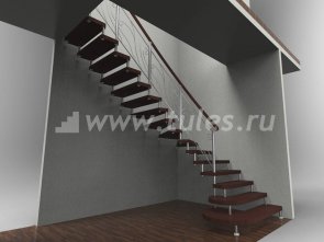 Лестница на больцах 08-10 Лестница на больцах 08-10
