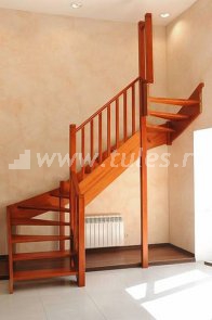 Открытая лестница для дачи 18-05 Открытая лестница для дачи 18-05